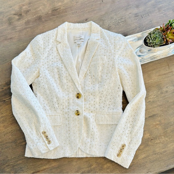 J.Crew Schoolboy Eyelet Blazer - Picture 2 of 5
